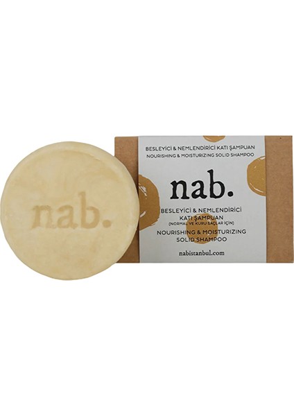 Besleyici & Nemlendirici Katı Şampuan 100 gr