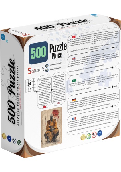 500 Parça Puzzle Meditasyon