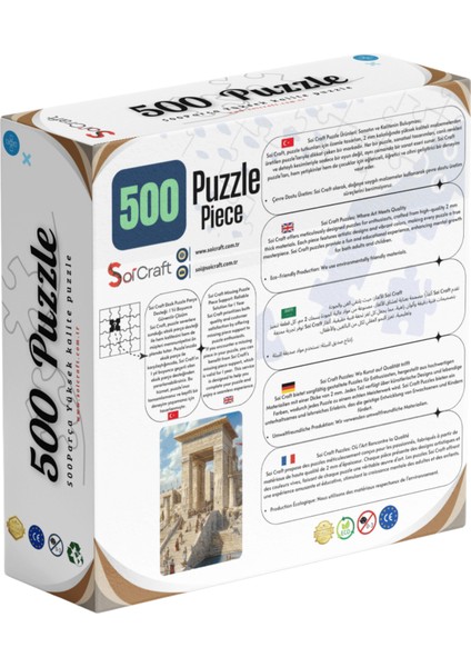 500 Parça Puzzle Antik Şehir