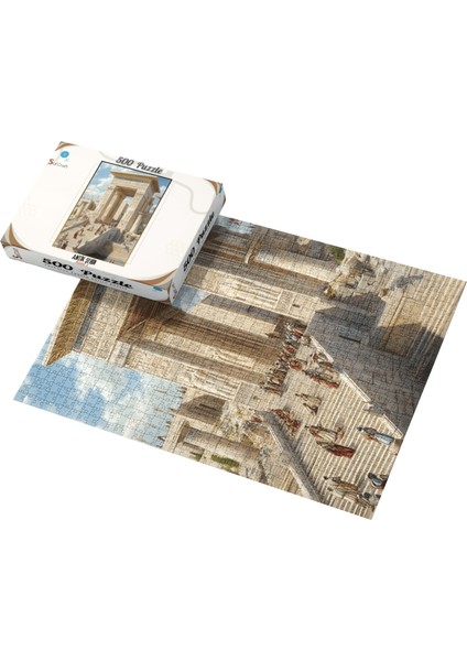 500 Parça Puzzle Antik Şehir