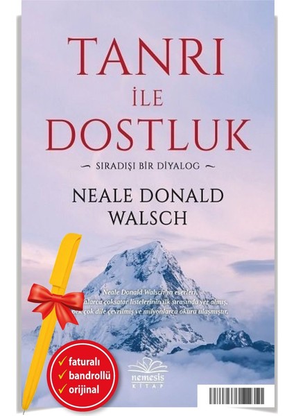 Alfa Kalem+Tanrı ile Dostluk Neale Donald Walsch Yeni Kitap Edebiyat