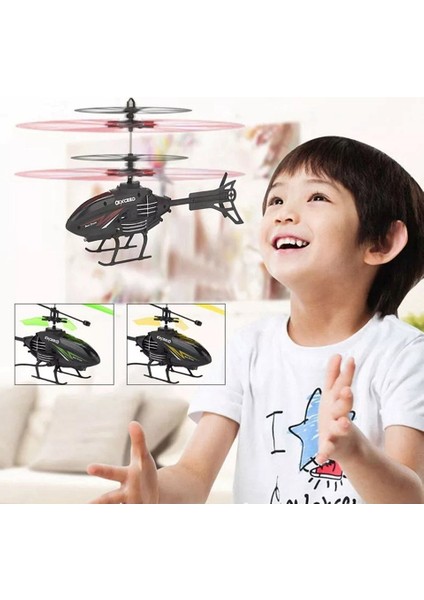 El Sensörlü Uzaktan Kumandalı Helikopter Şarj Edilebilir 20 Cm.