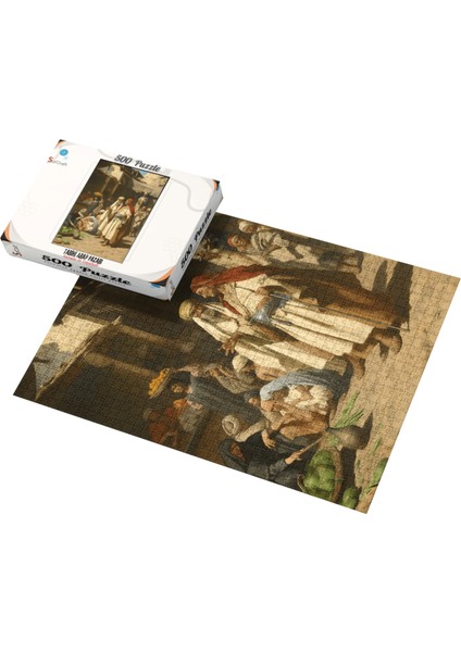 500 Parça Puzzle Tarihi Arap Pazarı