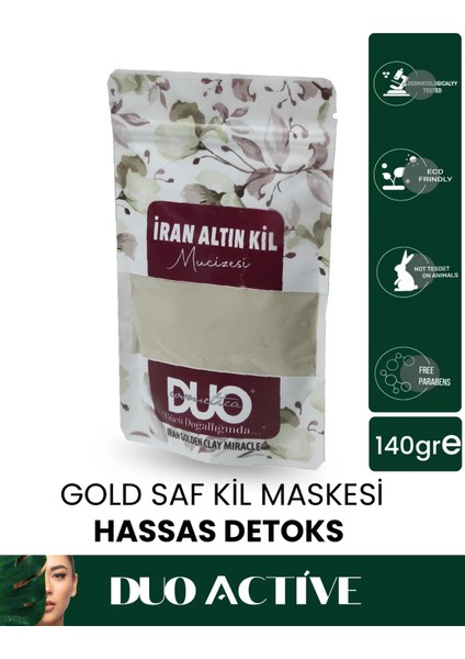 Gold Hassas Detoks Saf Kil Maskesi