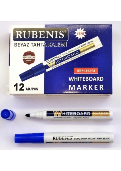 Tahta Kalemi Mavi Kullan At 10 Adet