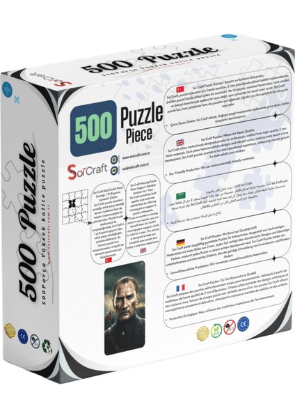 500 Parça Puzzle Mustafa Kemal Atatürk
