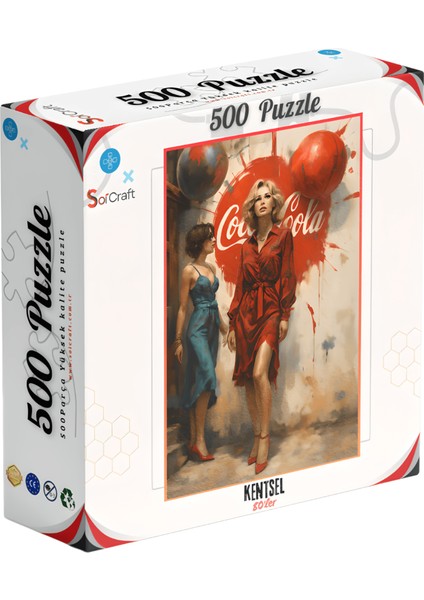 500 Parça Puzzle Kentsel Melodi