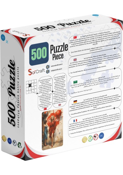500 Parça Puzzle Kentsel Melodi