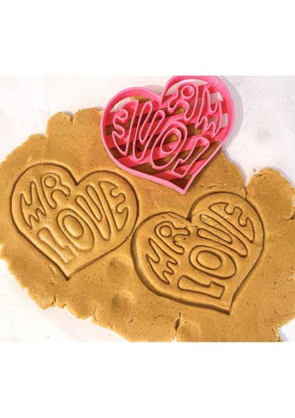 Mr Love Kurabiye Kalıbı