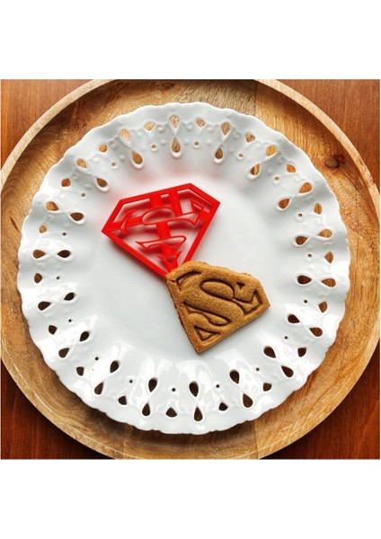 Superman Kurabiye Kalıbı