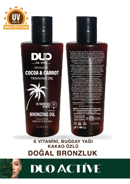 Intensive Tanning Cocoa Carrot Yoğun Bronzlatırıcı