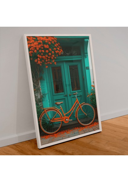500 Parça Puzzle Turuncu Bisiklet