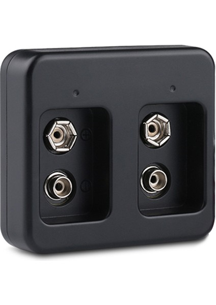 Kampanya Estevia Si̇yah 2x9 Volt Pi̇l Şarj Ci̇hazi (4172) Yeni!!!