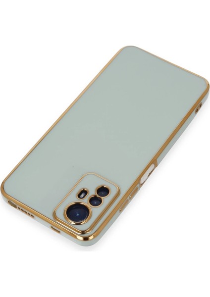 Xiaomi Redmi Note 12S Kılıf Volet Silikon - Açık Yeşil Yktsn