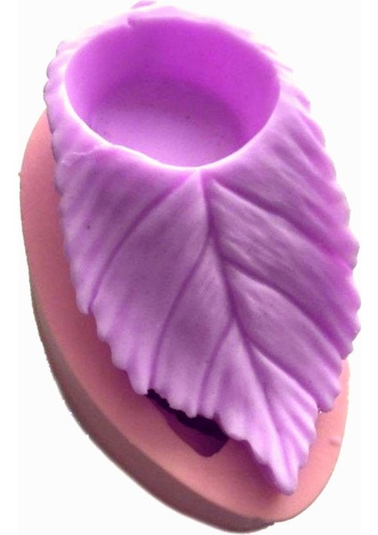 12cm Yaprak Tealight Mumluk Silikon Kalıp K-364, Kokulu Taş Sabun Alçı Mum Kalıbı fiyatları
