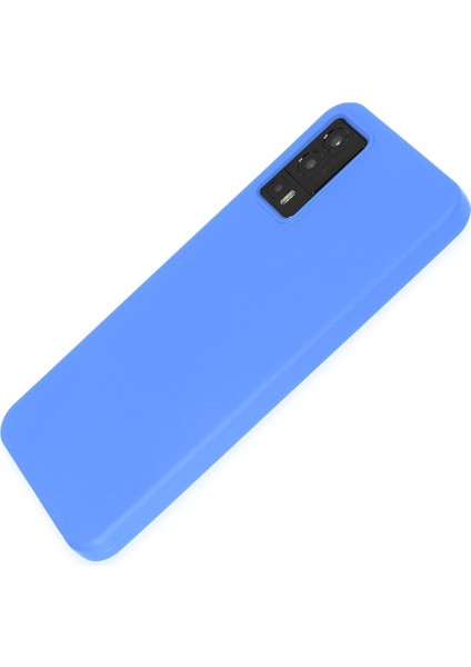 General Mobile Gm 23 Kılıf First Silikon - Mavi Yktsn