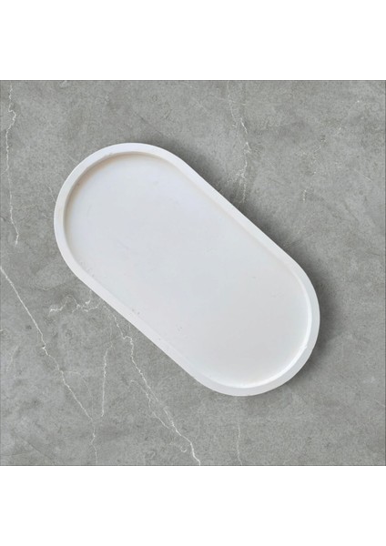 Sunum Tepsisi Dekorasyon Beton Tepsi Sunumluk