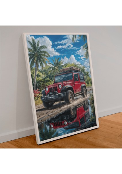 500 Parça Puzzle Jeep Tropikal