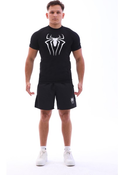 Erkek Compression Spor Siyah Tişört fiyatları