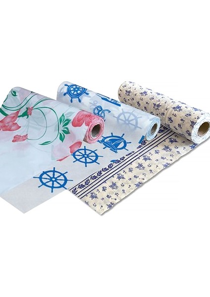 Tiri Store Kullan At Masa Örtüsü 100X150 Bir Rulo 16 Adet Karışık