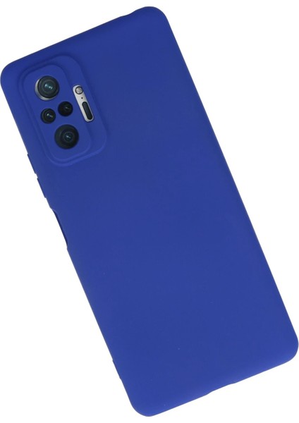 Xiaomi Redmi Note 10 Pro Kılıf First Silikon - Lacivert Yktsn