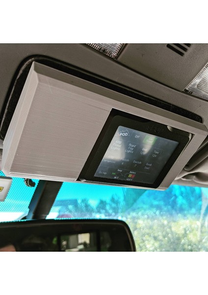Tacoma/4runner LCD Merkez Tepe Gözlük Konsolu Için Spod Montajı (Plastik Aparattır!!!)
