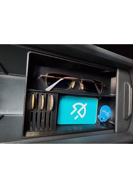 Volkswagen Kimliği Için Tepsisi. 3 Orta Konsol (Plastik Aparattır!!!)