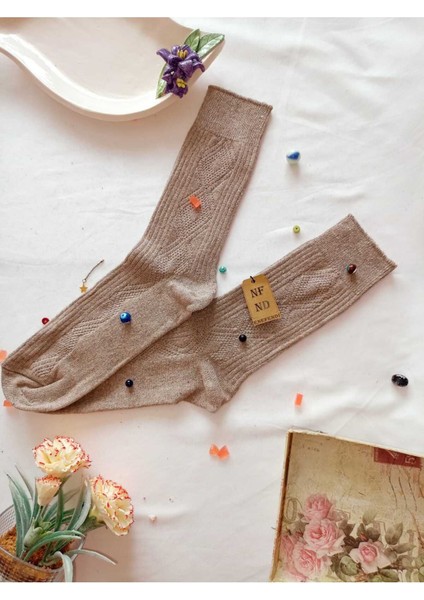 2 Çift Termal Parfümlü Kokulu Erkek Kışlık Yünlü Soket Kalın Desenli Çorap Hediye 40-45 fiyatları