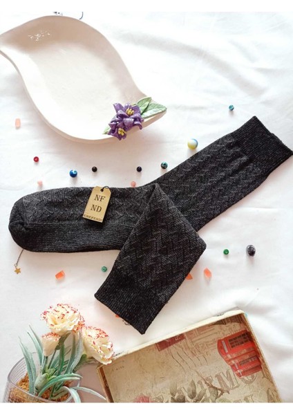 2 Çift Termal Parfümlü Kokulu Erkek Kışlık Yünlü Soket Kalın Desenli Çorap Hediye 40-45 modelleri