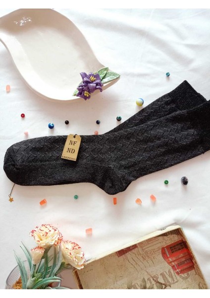 2 Çift Termal Parfümlü Kokulu Erkek Kışlık Yünlü Soket Kalın Desenli Çorap Hediye 40-45 indirimleri