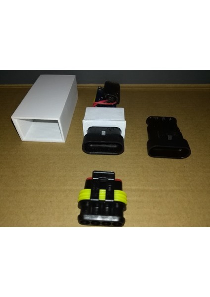 Superseal Socket/connector Için Kılıf/kutu (4 Pin) (Plastik Aparattır!!!)
