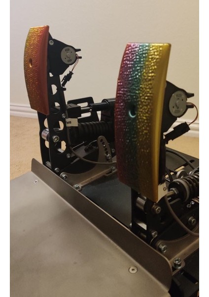 Heusinkveld Sprint Tilton Tarzı Pedal Pedleri (Dokulu) (Plastik Aparattır!!!)