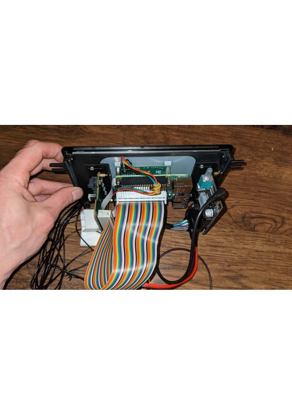 Pidash Na Miata Raspberry Pi Için Double Din Mountain Resmi 7 "dokunmatik Ekran (Plastik Aparattır!!!)