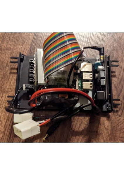 Pidash Na Miata Raspberry Pi Için Double Din Mountain Resmi 7 "dokunmatik Ekran (Plastik Aparattır!!!)