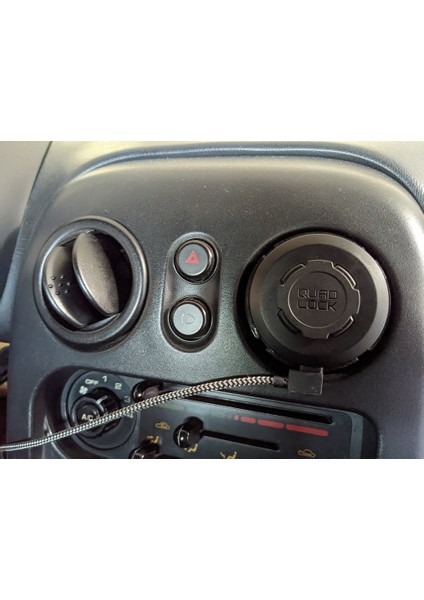 Na Miata Hava Havalandırma Dörtlü Kilit Kablosuz Şarj Montajı (Plastik Aparattır!!!) indirimleri