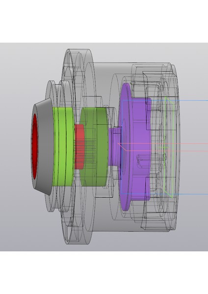 Imz Ural Alternator Drive Meclis Montajı (Plastik Aparattır!!!)