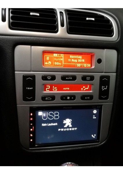 Araba Stereo Panel / Radiobound Peugeot 406 (Plastik Aparattır!!!) modelleri