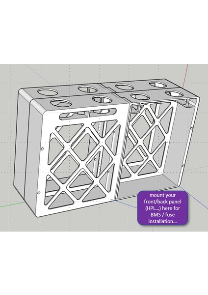 Ducato / Jumper / Boksör Için Catl 202AH Hücreleri Için Lfp Lifepo4 Pil Kılıfı (Plastik Aparattır!!!)