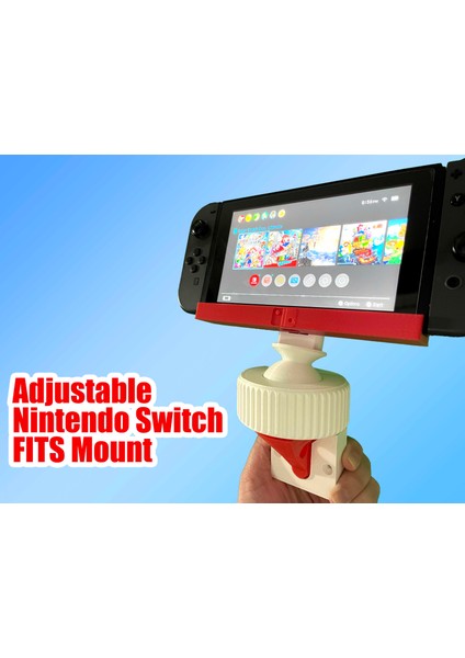 Ford Maverick Nintendo Switch, Ayarlanabilir Yönlendirme ile Yuva Adaptör Montajına Uyuyor (Plastik Aparattır!!!)