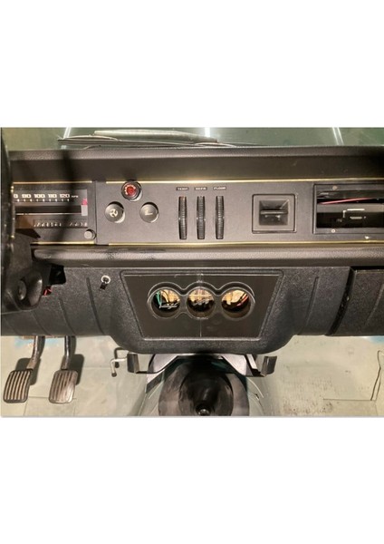 Volvo 140 Sigorta Paneli Gauge Pods (Plastik Aparattır!!!)