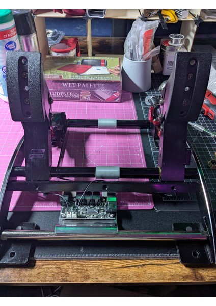Fanatec Clubsport Pedalları V3 Debriyaj Silme (Plastik Aparattır!!!)