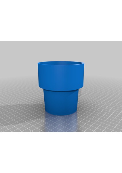 Chatgpt Fincan Adaptörü (Openscad) (Plastik Aparattır!!!) modelleri