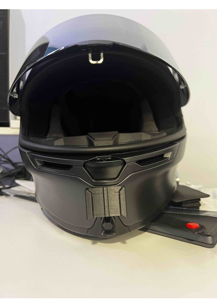 Agv K6 Motosiklet Kaskı Için Kamera Montajı (Plastik Aparattır!!!)