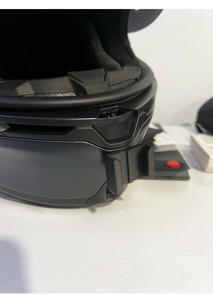 Agv K6 Motosiklet Kaskı Için Kamera Montajı (Plastik Aparattır!!!)