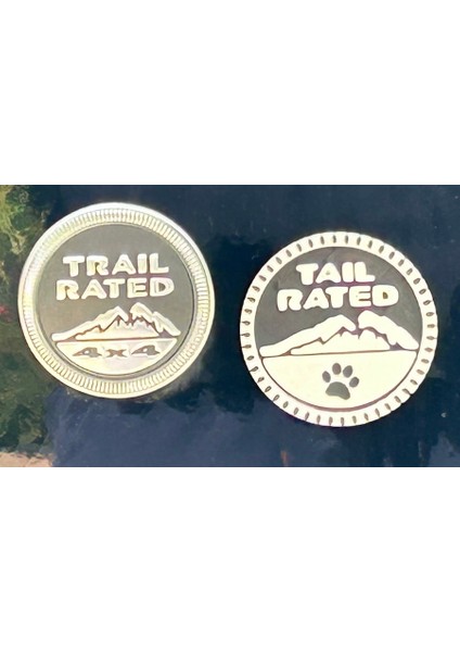 Pençe Baskı ile Trail Nominal Rozet - "kuyruk Nominal" (Plastik Aparattır!!!) indirimleri