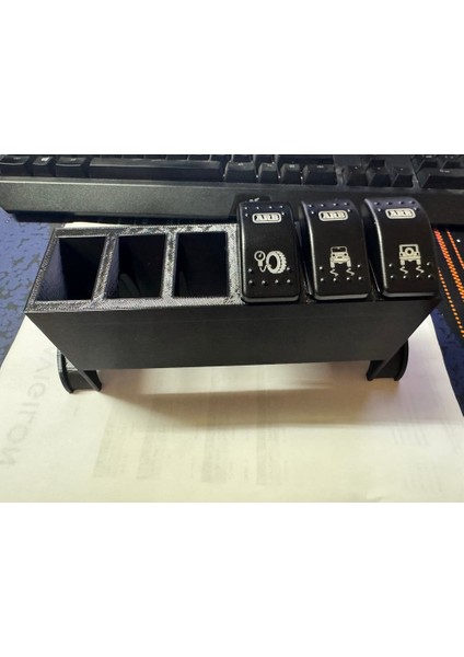 6 Carling Tarzı Anahtar Için Tüp Montaj Anahtar Kutusu (Plastik Aparattır!!!)