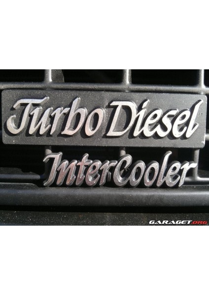Volvo 740 Intercooler Grille Logosu (Plastik Aparattır!!!)