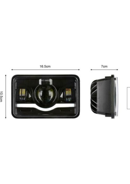 1980'LERIN Yamaha Dikdörtgen LED Far Adaptörü (Plastik Aparattır!!!) indirimleri