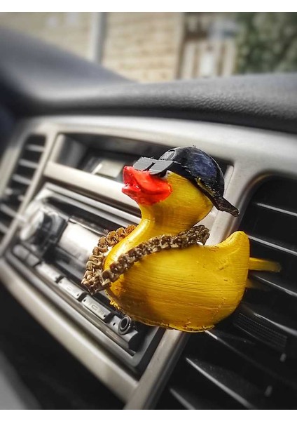 Araba Ac Izgarası Için Gangsta Ducky (Plastik Aparattır!!!)
