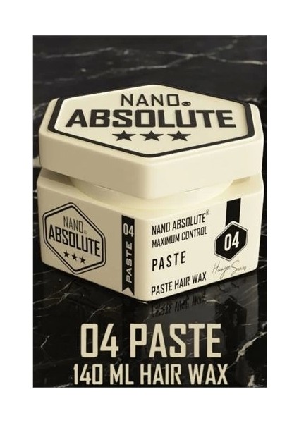 Saç Wax Paste Wax Orta Sert ve Parlak